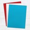 PrintWorks Americana Cardstock, 3 Assorted Colors -Red, White, Blue, Solid Core, 200 Sheets, 8.5” x 11” (00595)
